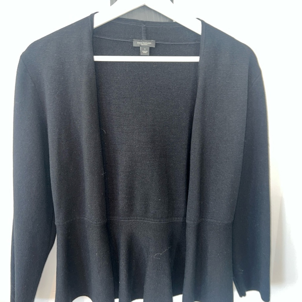 Ann Taylor Black Women's Cardigan